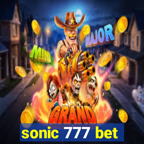 sonic 777 bet